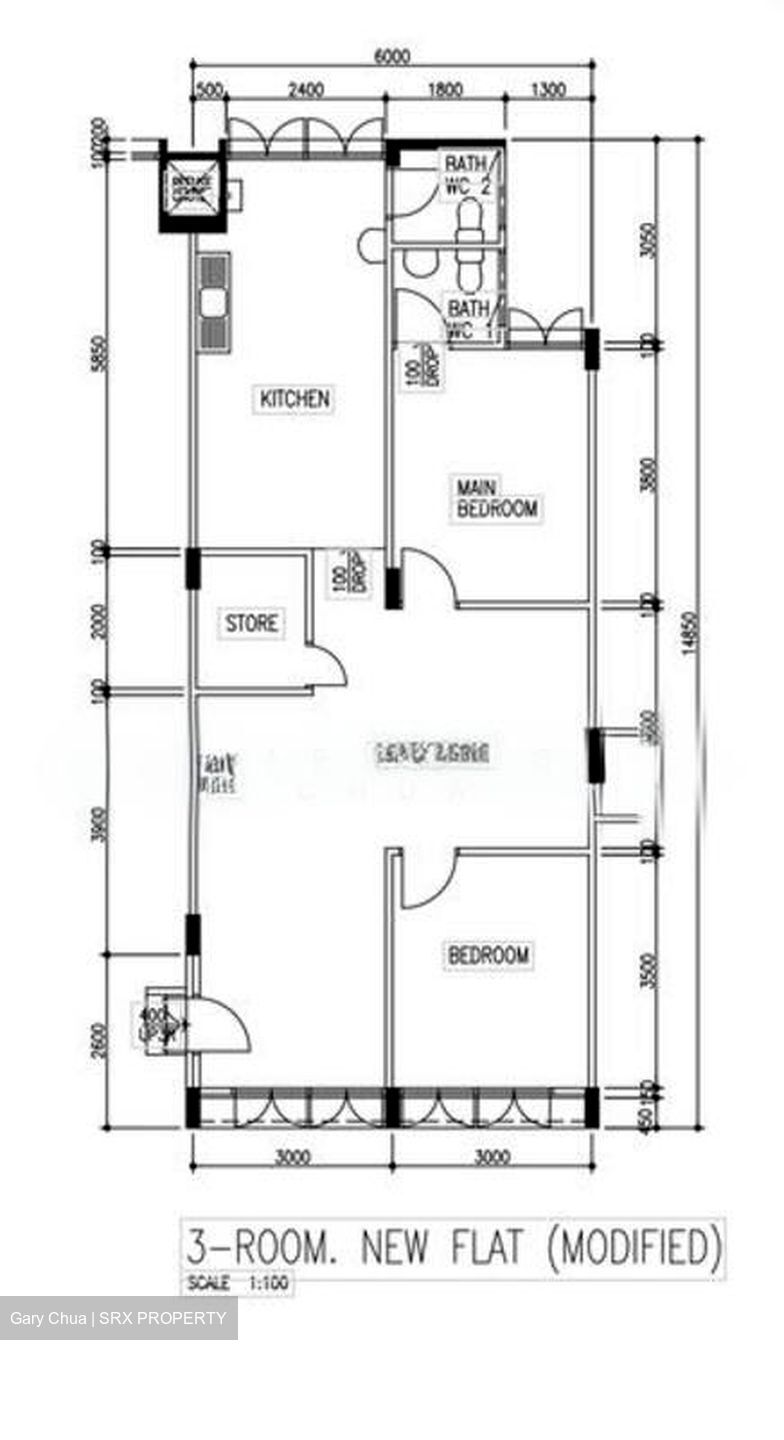 Blk 308 Clementi Meadows (Clementi), HDB 3 Rooms #568779561